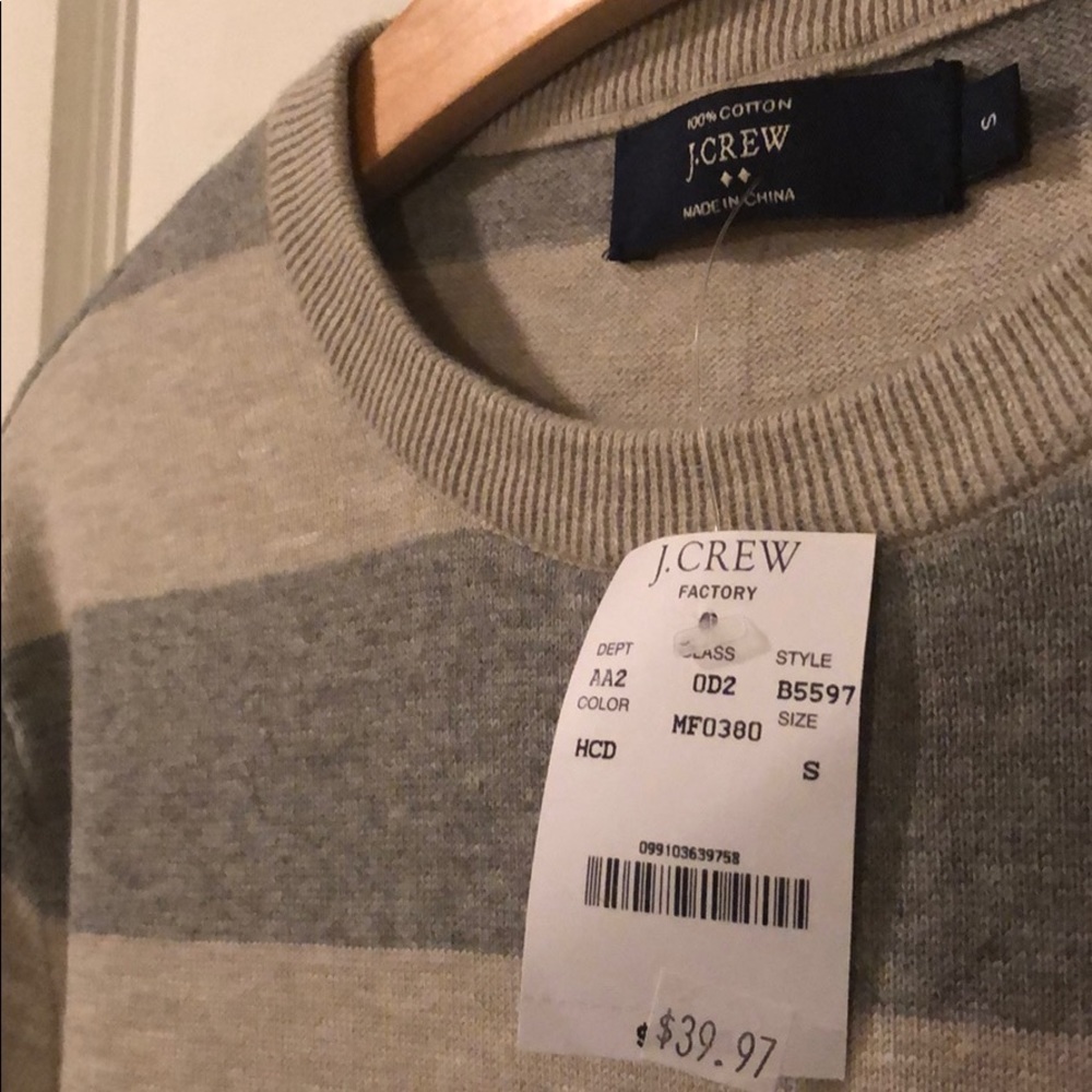 J. Crew Cotton Sweater